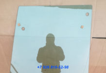 Установка стекла на экскаватор