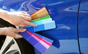 Как подбирается автоэмаль?