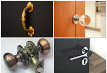 Три основных вида дверных ручек
