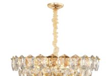 Сборка хрустальной люстры в классическом стиле