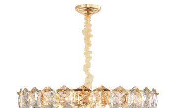 Сборка хрустальной люстры в классическом стиле