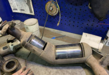 Пошаговый алгоритм процедуры удаления катализатора