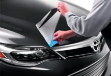 Основная функция антигравийной плёнки