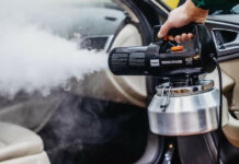 Основные процессы химчистки салона автомобиля