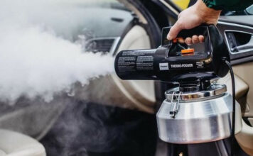 Основные процессы химчистки салона автомобиля