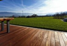 Использование термодревесины на участке