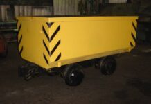 Что представляет собой шахтная вагонетка и где она используется?