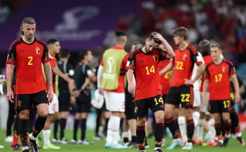 Сборная Хорватии отстояла место в плей-офф в матче с Бельгией