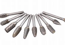 Виды борфрез по металлу