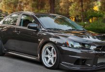 Внешний тюнинг на Mitsubishi Lancer X