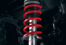 Замена пружины в стойке амортизатора