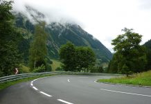 Горы Краснодарского края на машине