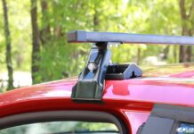 Как установить багажник на рейлинги