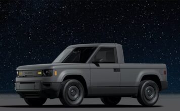 Американцы показали недорогой электрический пикап Slate, который может превращаться в кроссовер