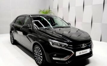 АвтоВАЗ показал прототип первого электрического седана Lada e-Aura