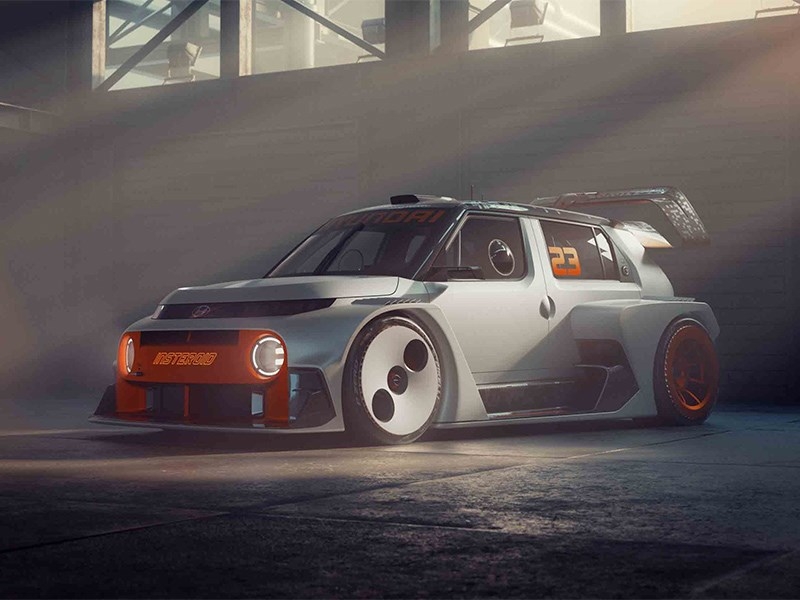 Городской электрокар Hyundai Inster превратили в дрифт-монстра