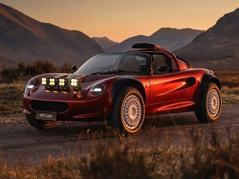 Lotus Elise S1 превратили в экстремальный раллийный автомобиль