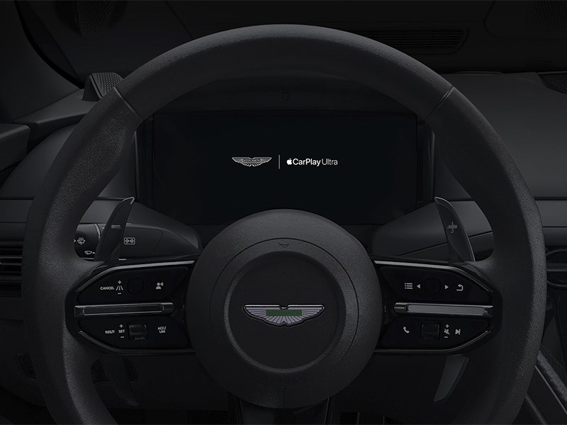 Автомобили Aston Martin первыми получили обновленную систему Apple CarPlay Ultra
