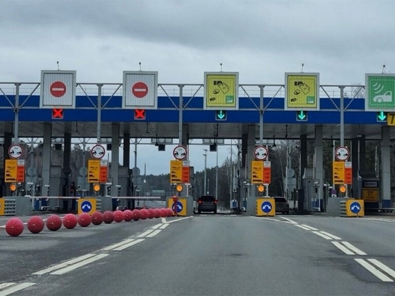 На подмосковных платных трассах выросли тарифы