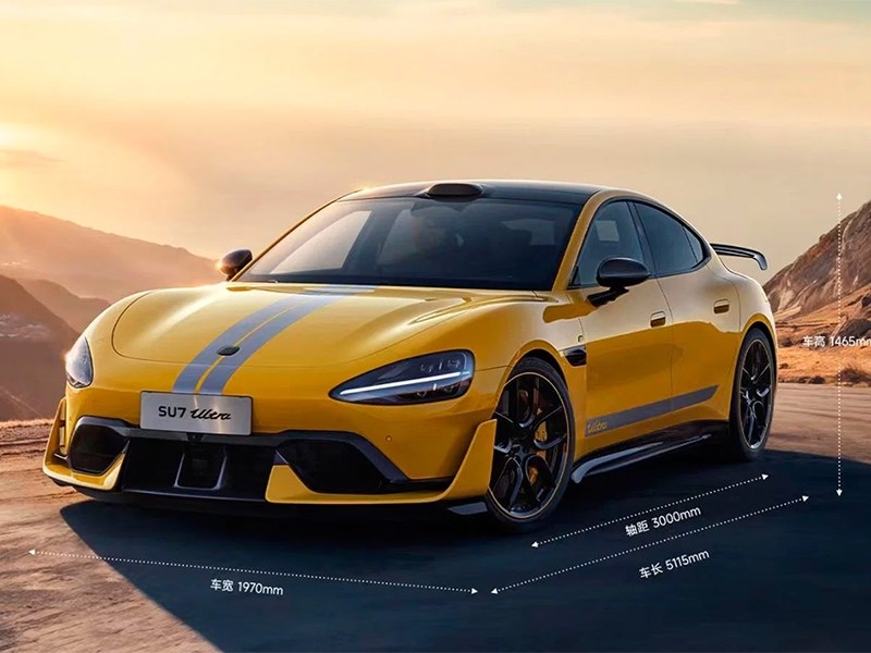 Xiaomi представила 1548-сильную трековую версию электроседана SU7 Ultra