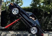 Редчайший Porsche 911 стоимостью 6 млн долларов уронили при доставке владельцу в Сан-Франциско