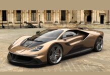 Британцы из Garagisti & Co создали суперкар с двигателем V12 и «механикой»