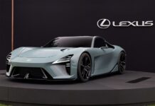 Lexus показал преемника LFA и конкурента AMG GT R