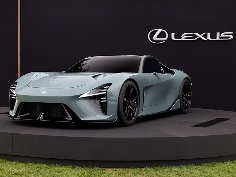 Lexus показал преемника LFA и конкурента AMG GT R