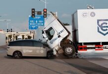 Li Auto i8 оказался в центре скандала из-за краш-теста с 8-тонным грузовиком