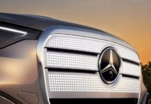 Mercedes опубликовал первое изображение электрического GLC