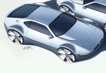 В интернете появились изображения неизвестного ранее концепта электрокара Volkswagen 2017 года