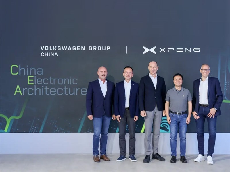 Volkswagen будет использовать технологии Xpeng для всех своих автомобилей в Китае