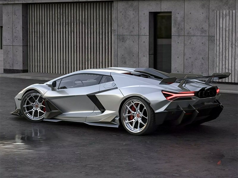 Zacoe сделал из Lamborghini Revuelto злодейский автомобиль