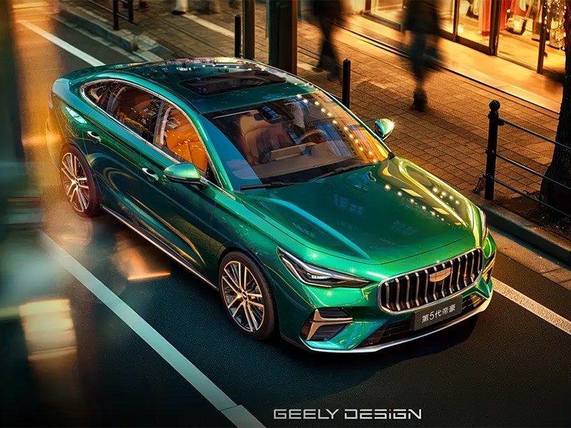 Geely Emgrand нового поколения получил турбомотор
