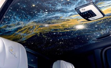 Rolls-Royce представил Cullinan Cosmos с уникальным расписанным вручную потолком
