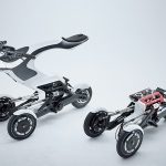 Японцы представили электрический трицикл-трансформер Raptor с модульной конструкцией