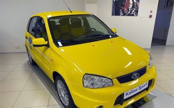 Lada Kalina Владимира Путина стала талисманом сибирских дорожников