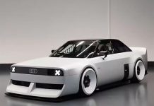 Audi показала уникальный концепт GT50, созданный в честь 5-цилиндрового мотора