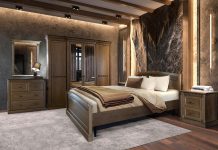 Тёплая и надёжная: как создать спальню из массива дерева, которой не захочется уезжать