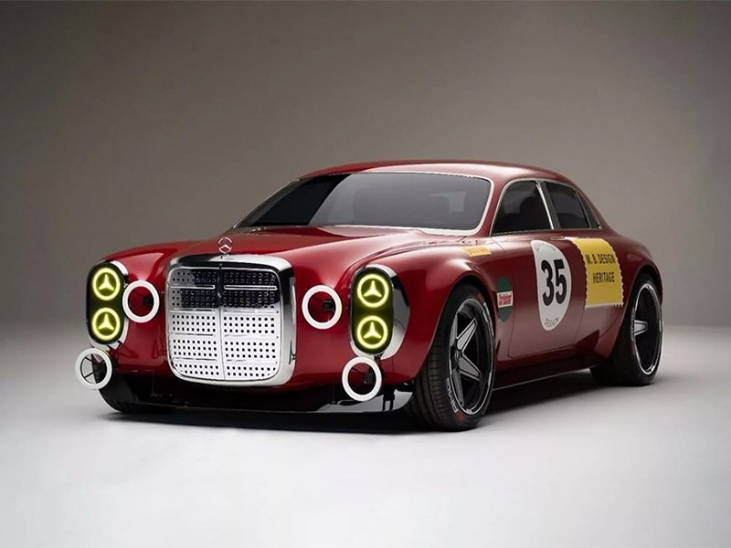 Mercedes-Benz показал тайный концепт в духе гоночной легенды
