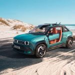 Renault превратил новый R4 в пляжный багги с полным приводом