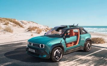 Renault превратил новый R4 в пляжный багги с полным приводом